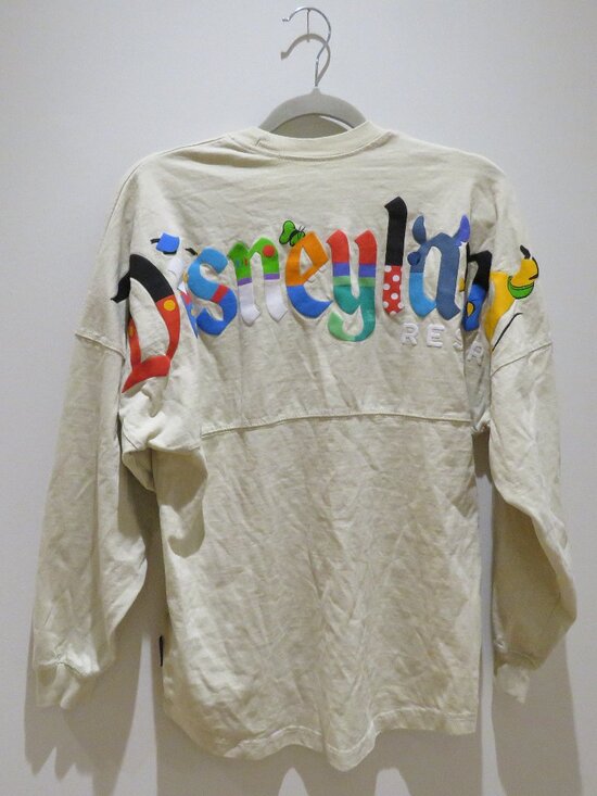 DISNEY Disney Parks Disneyland Resort Character Letters Spirit Jersey XS - Picture 6 of 11